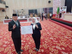 Bupati Musi Rawas Lantik H Aidil Rusman Sebagai Sekda