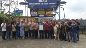 Samsat Palembang IV Mendapatkan Penghargaan Dari LEPRID