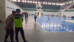 Gelaran Turnamen Raja Futsal 2025 di Kawal Polres Lubuk Linggau