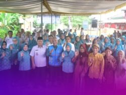Kecamatan Purwodadi Disambangi Ketua TP PKK Sumatera Selatan Dan Ketua PKK Musi Rawas, Camat: Ini Momentum Yang Tepat!