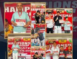 Tim Karate Polres Musi Rawas Borong 12 Medali di Ajang Kapolda Cup 2026