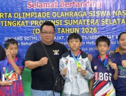 Idham Khalik, Siswa SD IT AN NIDA Lubuk Linggau Wakili Sumsel di O2SN Nasional Cabor Bulutangkis